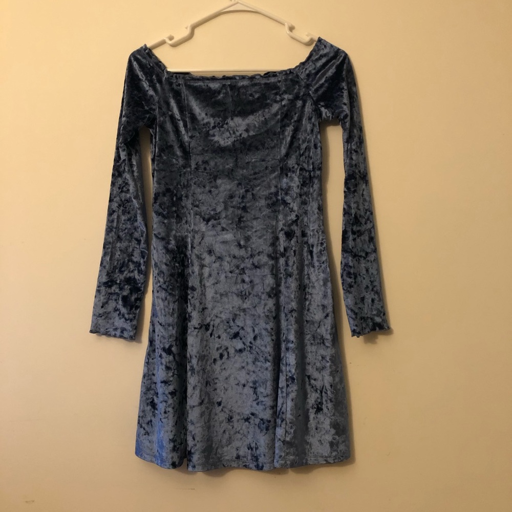 Blue dress